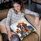King Of Clubs Throw Pillow By Jenny Newland - All About Vibe