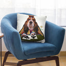 Queen Of Clubs Throw Pillow By Jenny Newland - All About Vibe