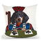 Jack Of Clubs Throw Pillow By Jenny Newland - All About Vibe