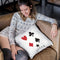 Joker Throw Pillow By Jenny Newland - All About Vibe