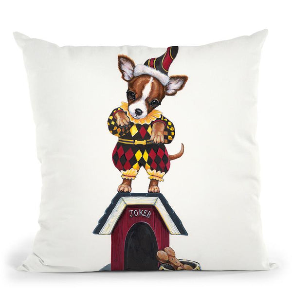 Joker 1 Throw Pillow By Jenny Newland - All About Vibe