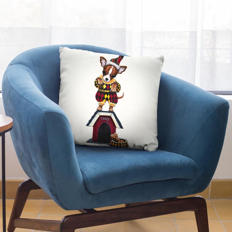 Joker 1 Throw Pillow By Jenny Newland - All About Vibe
