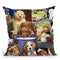Puppy Hayday Throw Pillow By Jenny Newland - All About Vibe