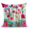 Winter Blooms Throw Pillow By Carrie Schmitt - All About Vibe