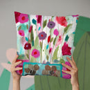 Winter Blooms Throw Pillow By Carrie Schmitt - All About Vibe