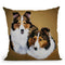 Collies 1 Throw Pillow By Jenny Newland - All About Vibe