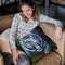 White Tiger Throw Pillow By Jenny Newland - All About Vibe