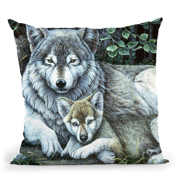 Tender Moment Throw Pillow By Jenny Newland - All About Vibe