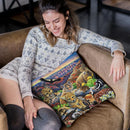 Grand Canyon Babies Throw Pillow By Jenny Newland - All About Vibe