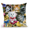 Bathtime Kittens Throw Pillow By Jenny Newland - All About Vibe