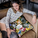 Bathtime Kittens Throw Pillow By Jenny Newland - All About Vibe