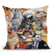 Kitty Bakery Throw Pillow By Jenny Newland - All About Vibe