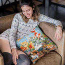Gone Fishing Throw Pillow By Jenny Newland - All About Vibe