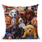 GrandpaÕS Puppies Throw Pillow By Jenny Newland - All About Vibe