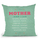 Muhth-Er Throw Pillow By American Flat - All About Vibe