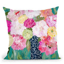 Botanical Splash Throw Pillow By Carrie Schmitt - All About Vibe