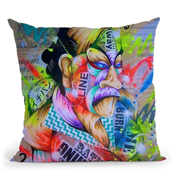 Civilization 2 Throw Pillow By Taka Sudo - All About Vibe