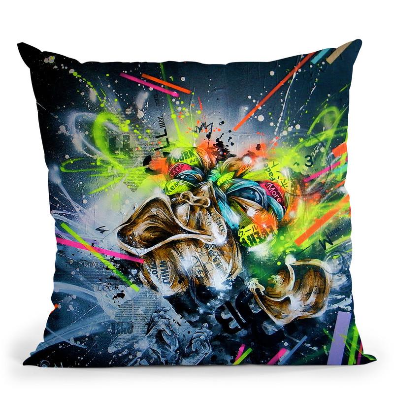 Climb Throw Pillow By Taka Sudo - All About Vibe