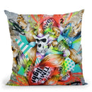 Feral Throw Pillow By Taka Sudo - All About Vibe