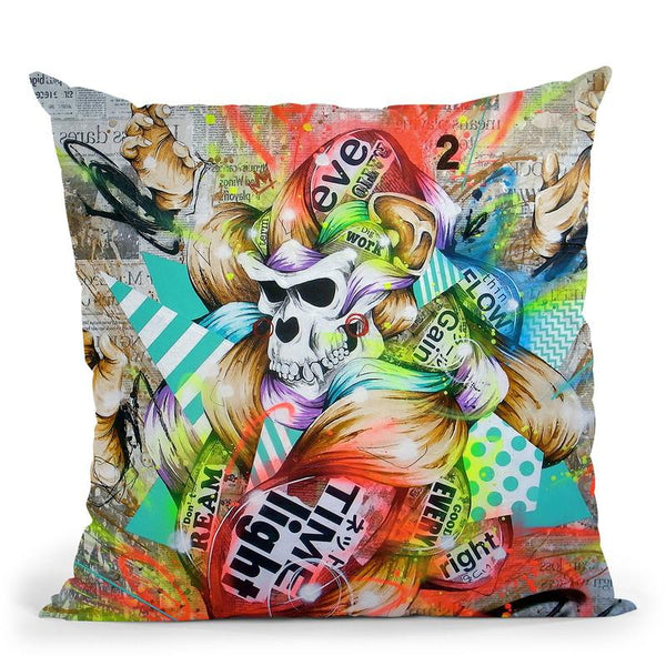 Feral Throw Pillow By Taka Sudo - All About Vibe