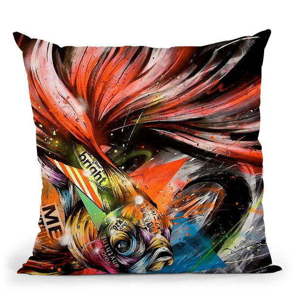 Hikari To Kage Throw Pillow By Taka Sudo - All About Vibe