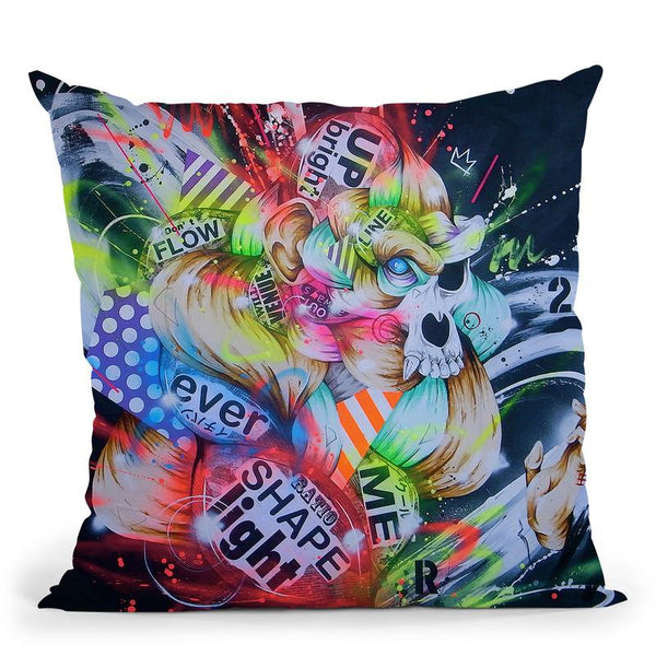 Metamorphose Throw Pillow By Taka Sudo - All About Vibe