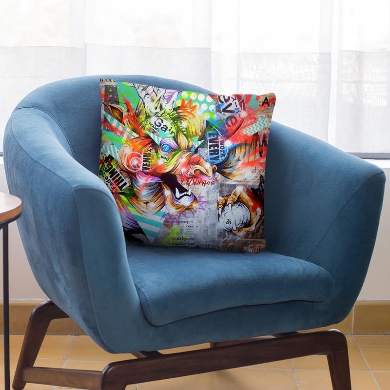 Seiryu Throw Pillow By Taka Sudo - All About Vibe