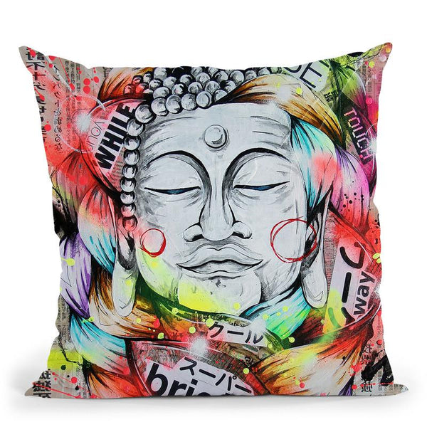 Visionary 3 Throw Pillow By Taka Sudo - All About Vibe