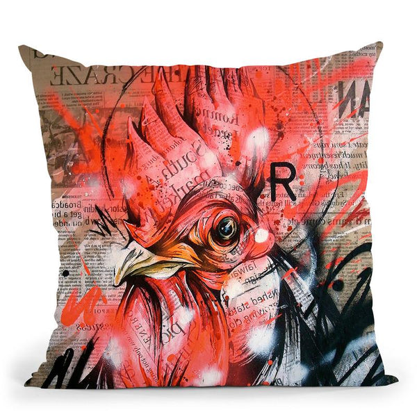 Wake Throw Pillow By Taka Sudo - All About Vibe