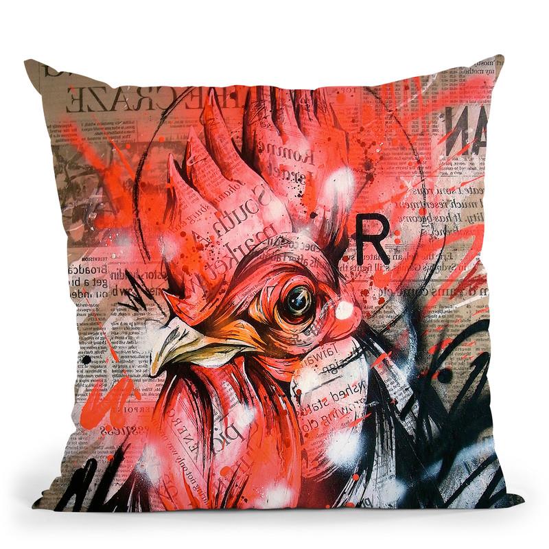 Wake Throw Pillow By Taka Sudo - All About Vibe