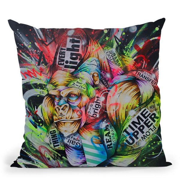 Where The Night Falls Throw Pillow By Taka Sudo - All About Vibe