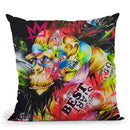 Samurai Throw Pillow By Taka Sudo - All About Vibe