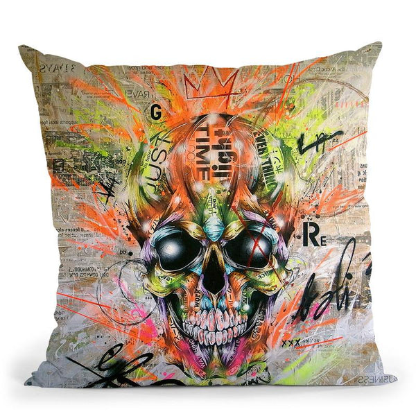 Globalized Folklore Throw Pillow By Taka Sudo - All About Vibe