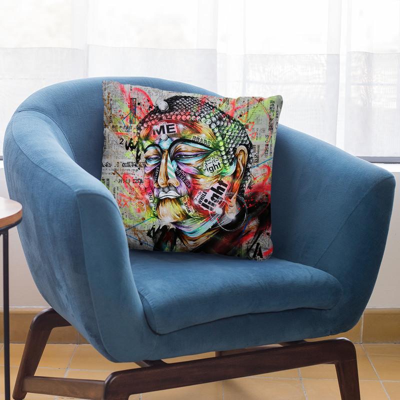 Holy Throw Pillow By Taka Sudo - All About Vibe
