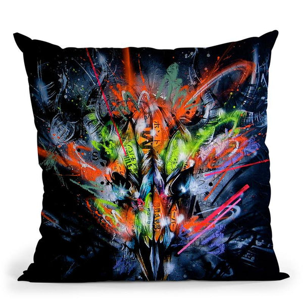 Land Throw Pillow By Taka Sudo - All About Vibe