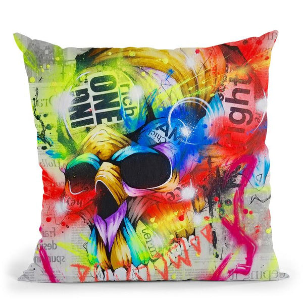 Fall 1 Throw Pillow By Taka Sudo - All About Vibe