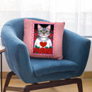 Cat Roses Throw Pillow By Tomoyo Pitcher - All About Vibe