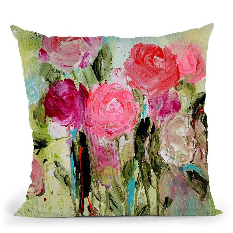 Entre Nous Throw Pillow By Carrie Schmitt - All About Vibe