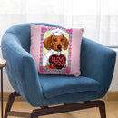 Dachshund Baker Throw Pillow By Tomoyo Pitcher - All About Vibe