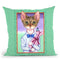 Fish Cat Throw Pillow By Tomoyo Pitcher - All About Vibe
