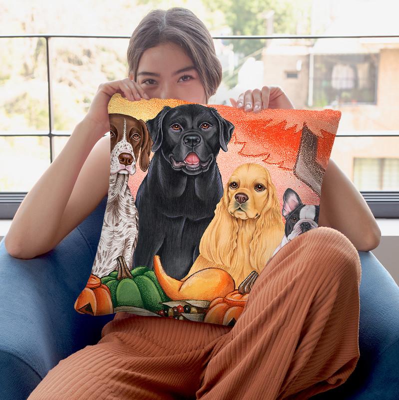 Great Outdoors Harvest Throw Pillow By Tomoyo Pitcher - All About Vibe