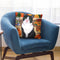 Harvest Cat Throw Pillow By Tomoyo Pitcher - All About Vibe