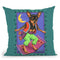 Minipin Flying Carpet Throw Pillow By Tomoyo Pitcher - All About Vibe
