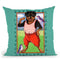 Rottweiler Workout Throw Pillow By Tomoyo Pitcher - All About Vibe