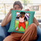 Rottweiler Workout Throw Pillow By Tomoyo Pitcher - All About Vibe