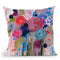 Fresh Bouquet Throw Pillow By Carrie Schmitt - All About Vibe