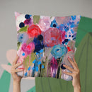 Fresh Bouquet Throw Pillow By Carrie Schmitt - All About Vibe