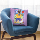 Shepherd Crossing Guard Throw Pillow By Tomoyo Pitcher - All About Vibe