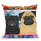 Summer Border Throw Pillow By Tomoyo Pitcher - All About Vibe