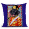 Xmas Black Lab Throw Pillow By Tomoyo Pitcher - All About Vibe